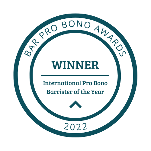 2022 Bar Pro Bono Awards Winner Logo