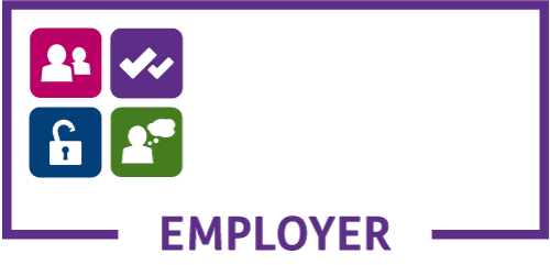 Disability confident committed logo