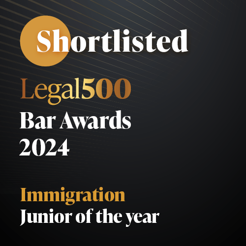 Junior of the year legal 50p logo