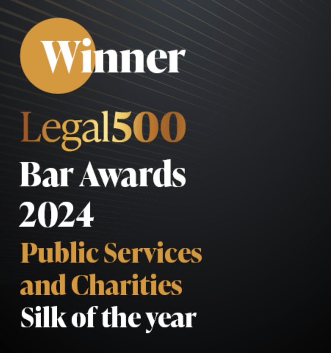Winner Public Services and Charities Silk of the year 