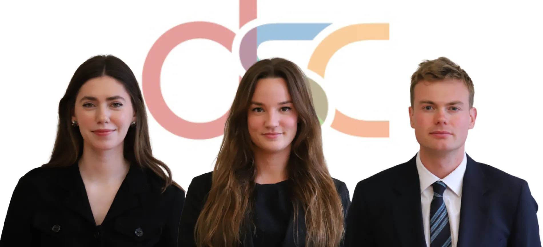 Image of pupils in order: Julie Davis, Beth Chalcraft and Sean Sutherland